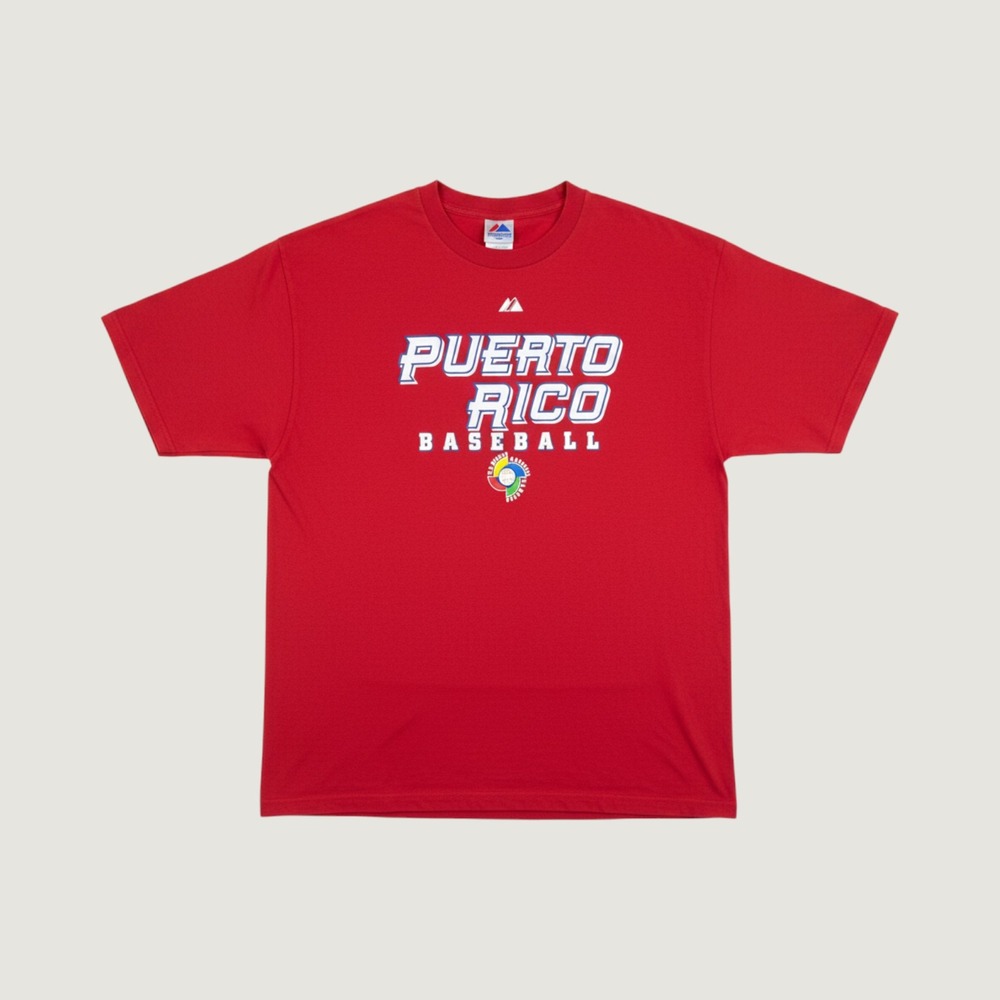 Majestic Puerto Rico Baseball 2006 World Baseball Classic Beltran 15 Shirt 2XL